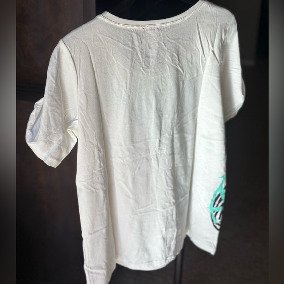 mark. Cream Tee with Green Graphic - Picture 3 of 5